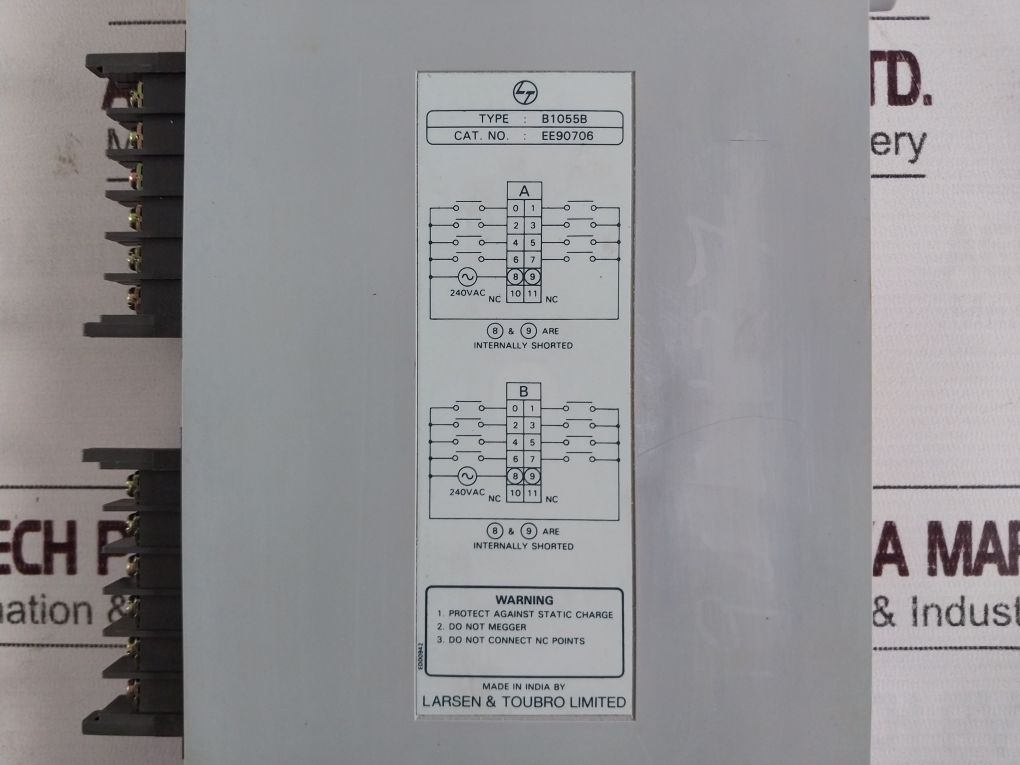 Larsen & Toubro B1055B,Ee90706 240Vac