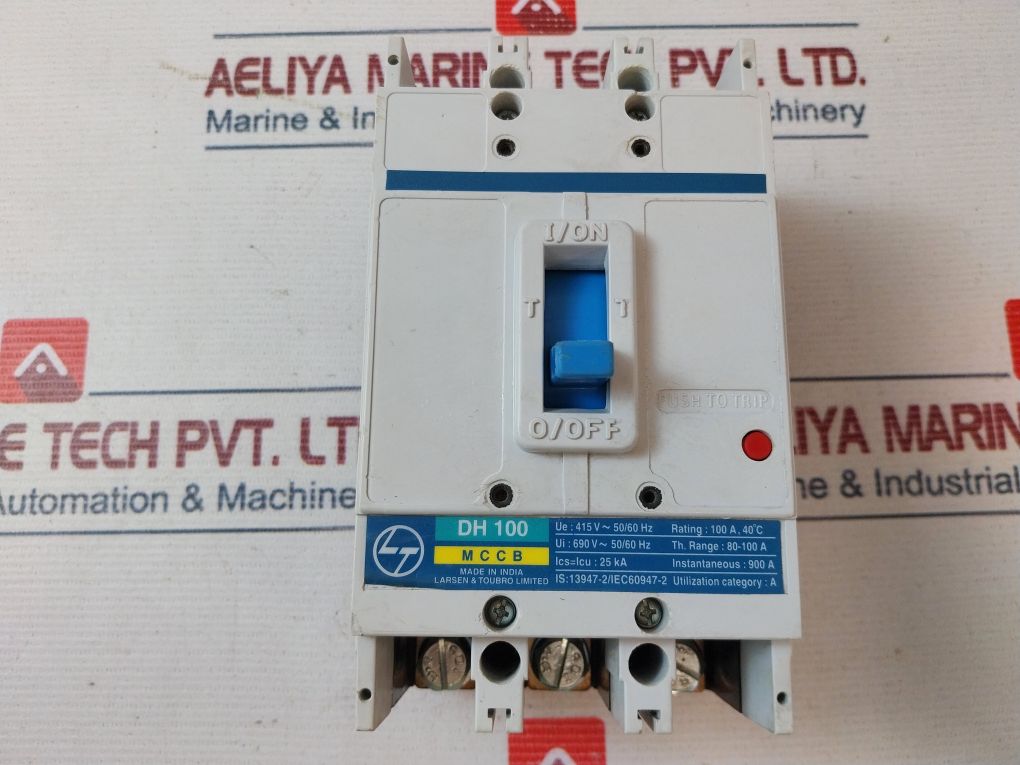 Larsen & Toubro Dh 100 3 Pole Moulded Case Circuit Breaker