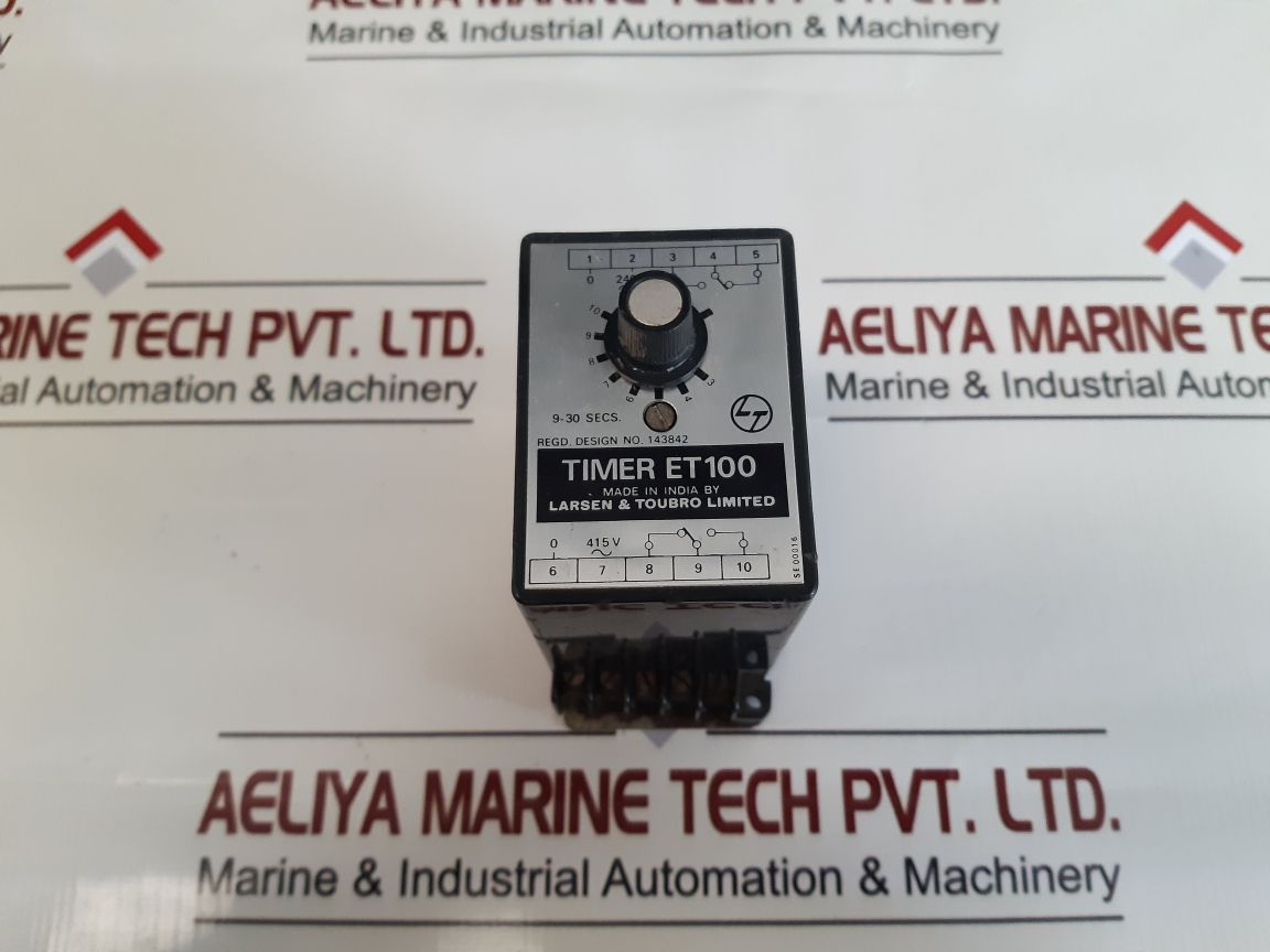 Larsen & Toubro Et100 Timer 9-30 Secs