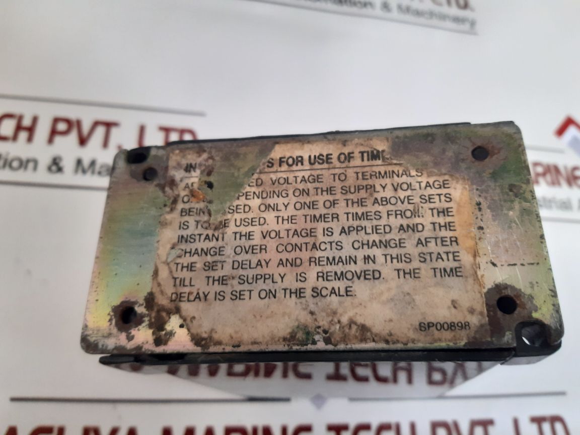 Larsen & Toubro Et100 Timer 9-30 Secs Sp00898