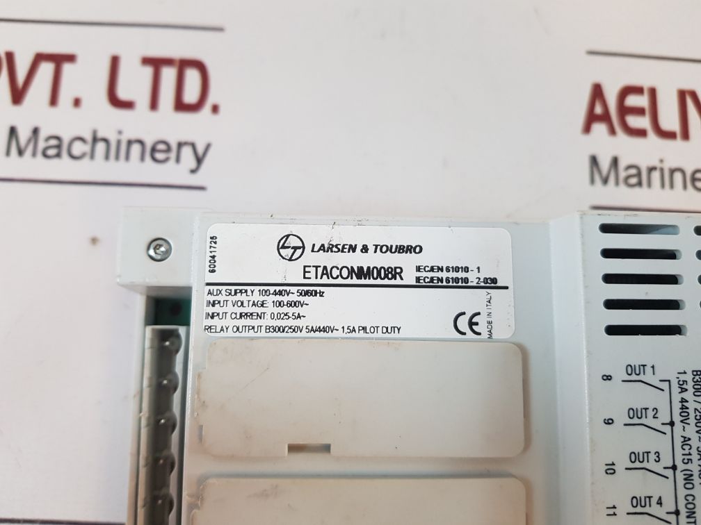 Larsen & Toubro Etaconm008R Automatic Power Factor Controller
