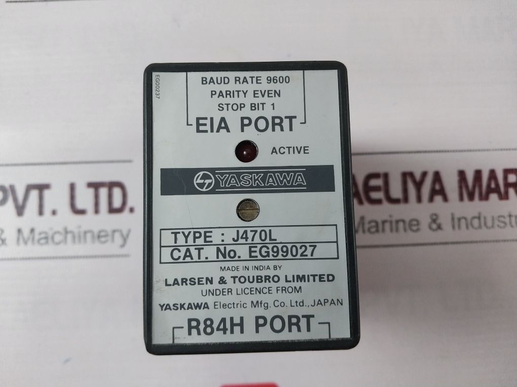 Yaskawa Larsen & Toubro J470L R84H Port