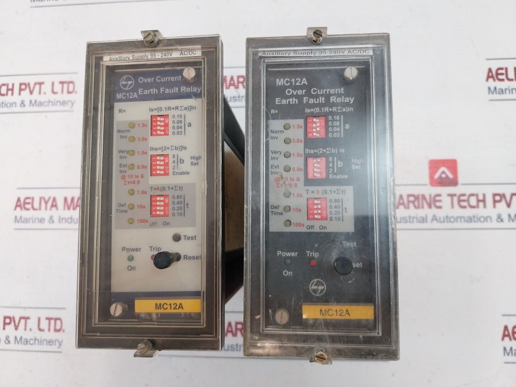 Larsen & Toubro Mc12A Earth Fault Relay