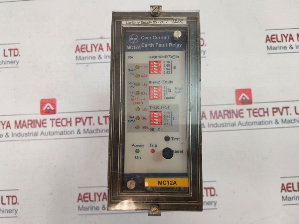 Larsen & Toubro Mc12A Earth Fault Relay