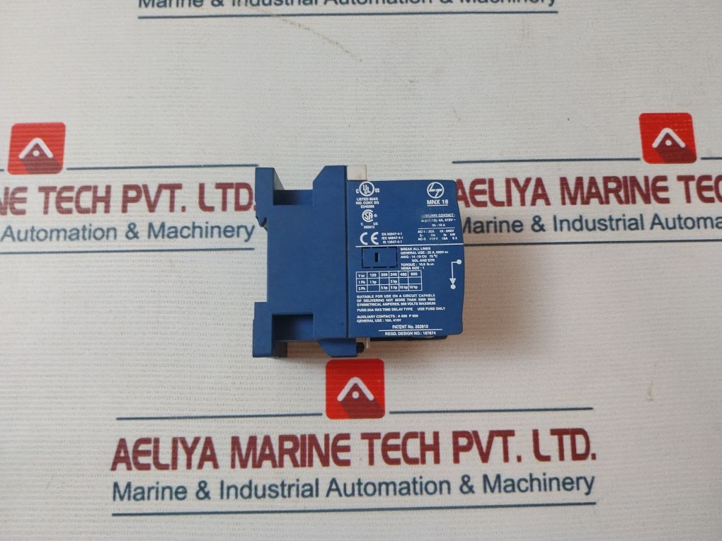 Larsen & Toubro Mnx 18 Power Contactors 25A, 600V Ac
