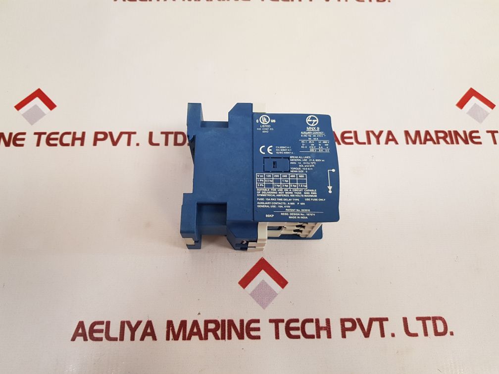 Larsen & toubro mnx 9 3-pole contactor