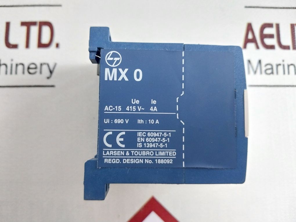 Larsen & Toubro Mx 0 04E Contactor Relay 415 V