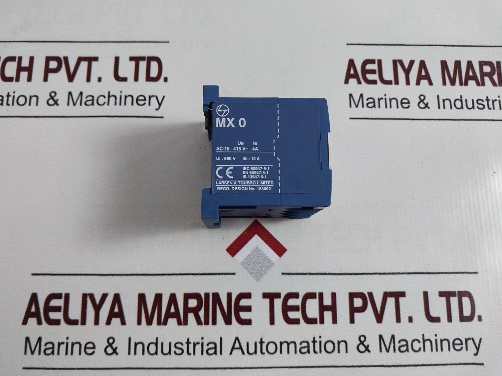 Larsen & Toubro Mx 0 04E Contactor Relay 415 V