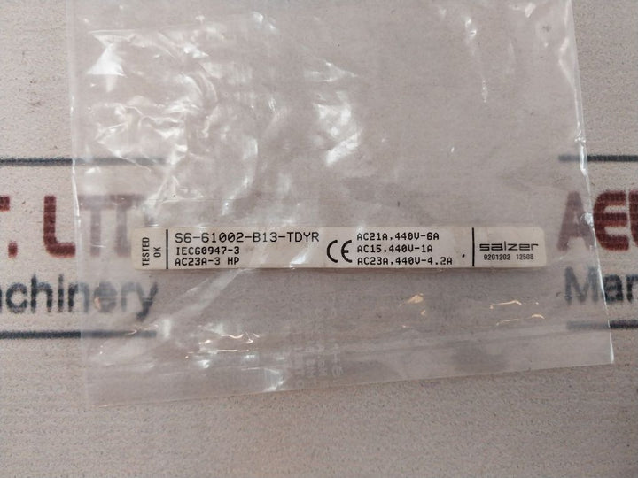 Larsen & Toubro S6-61002-b13-tdyr Cam Operated Rotary Switch