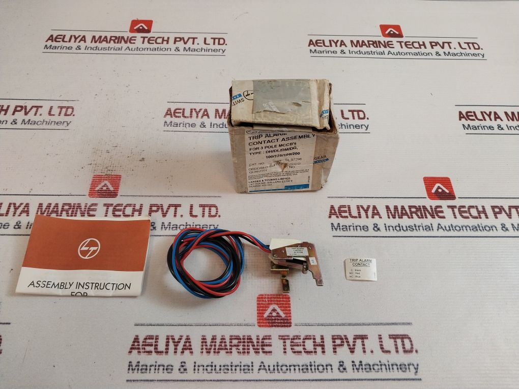 Larsen & Toubro Sl 97298 Switchgear Trip Alarm Contact Assembly
