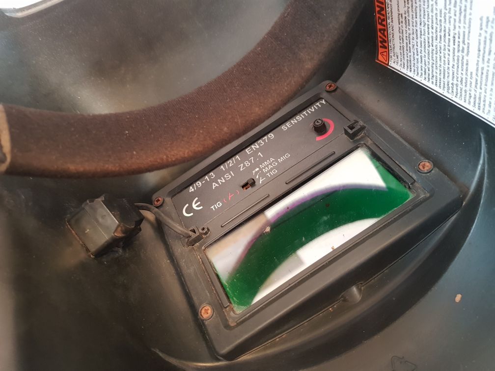 Lascentrum Welding Helmet With Auto Darkening Lens