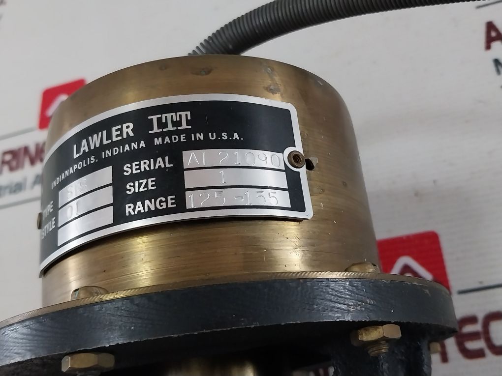 Lawler Itt Sfs Range 125-155 Sc Thermostatic Temperature Regulator