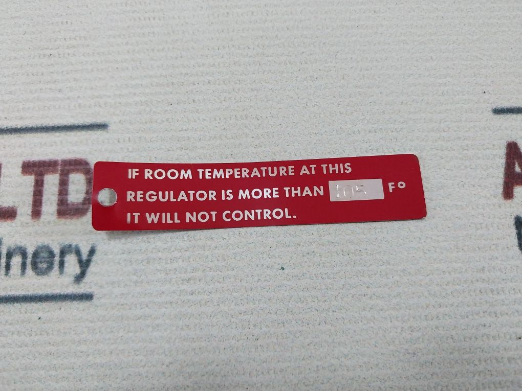 Lawler Itt Sfs Range 125-155 Sc Thermostatic Temperature Regulator