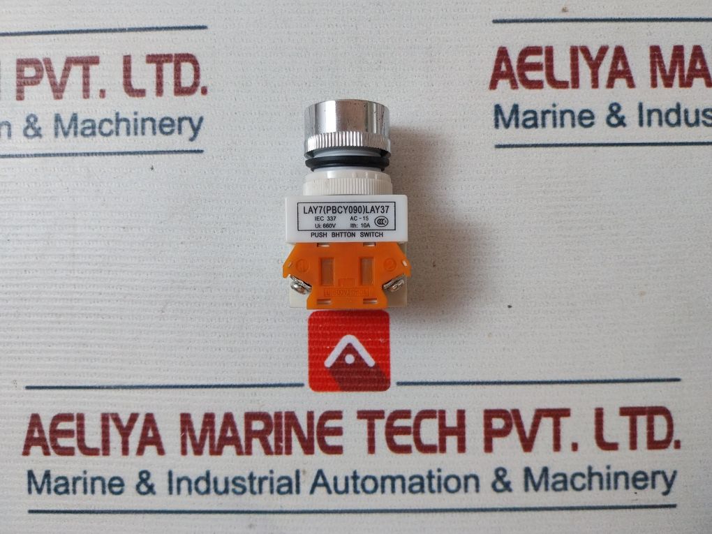 Lay7 (Pbcy090) Lay37 10A Push Bhtton Switch