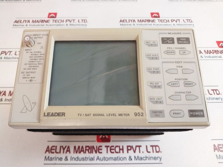 Leader Electronics 952 Tv/Sat Signal Level Meter