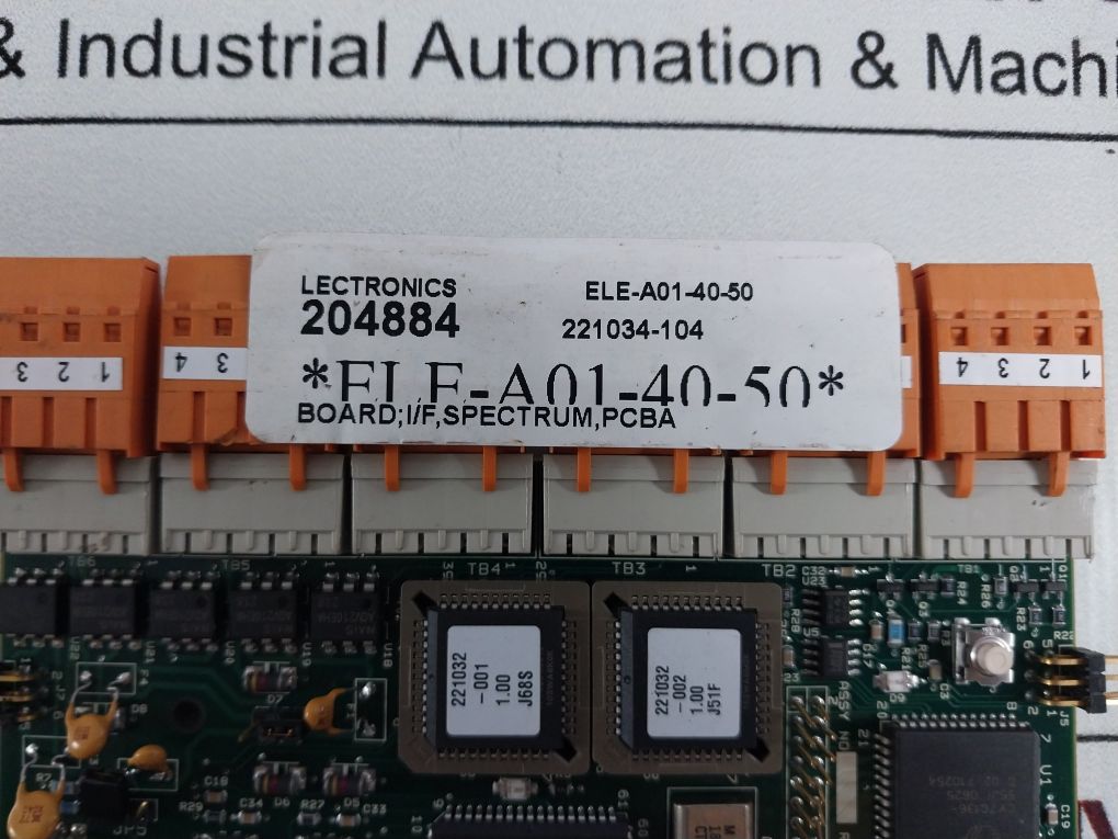Lectronics Fab 220959 Rev B Pcb Card 221034-102
