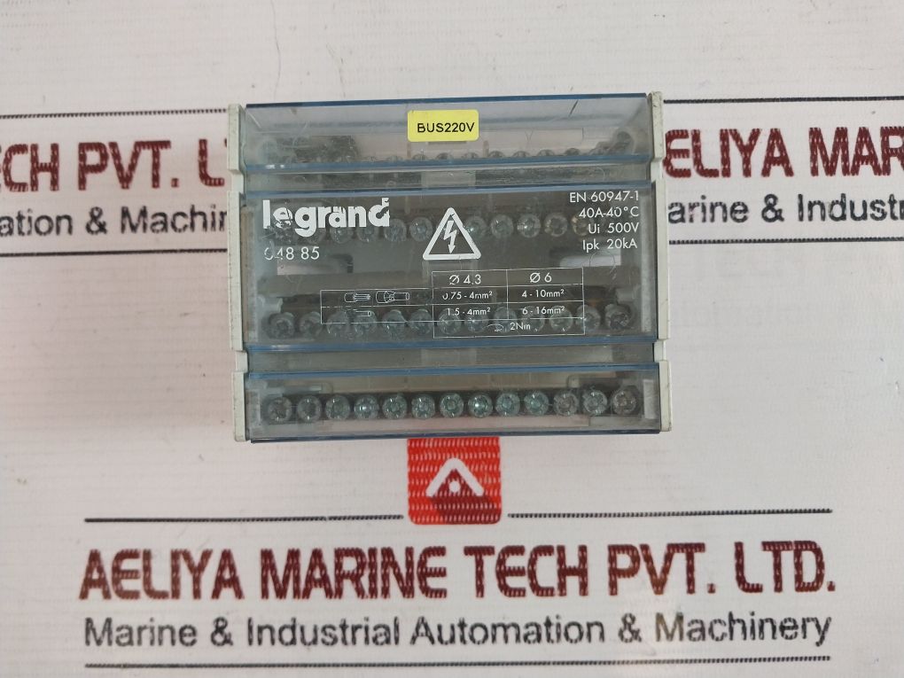 Legrand 048 85 Three Phase Terminal Block Module