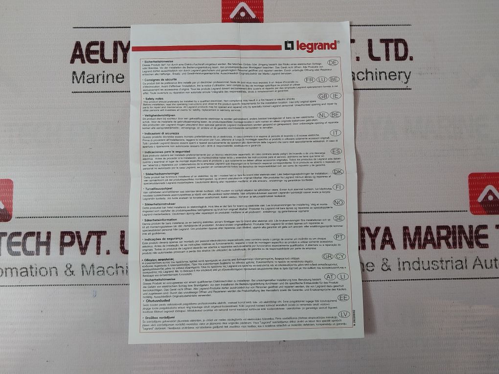 Legrand 49556 Hour Counter 939.01.01.401, 24Vdc 60Hz