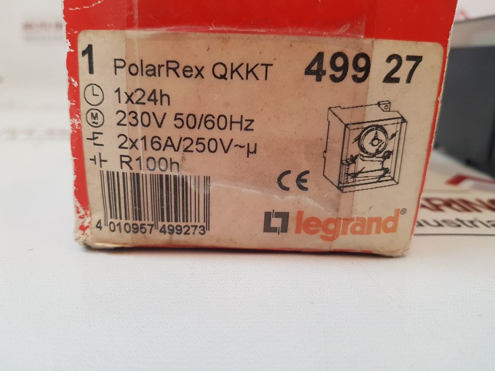 Legrand 499 27 Polar Rex Qkkt Timer 230V 5060Hz
