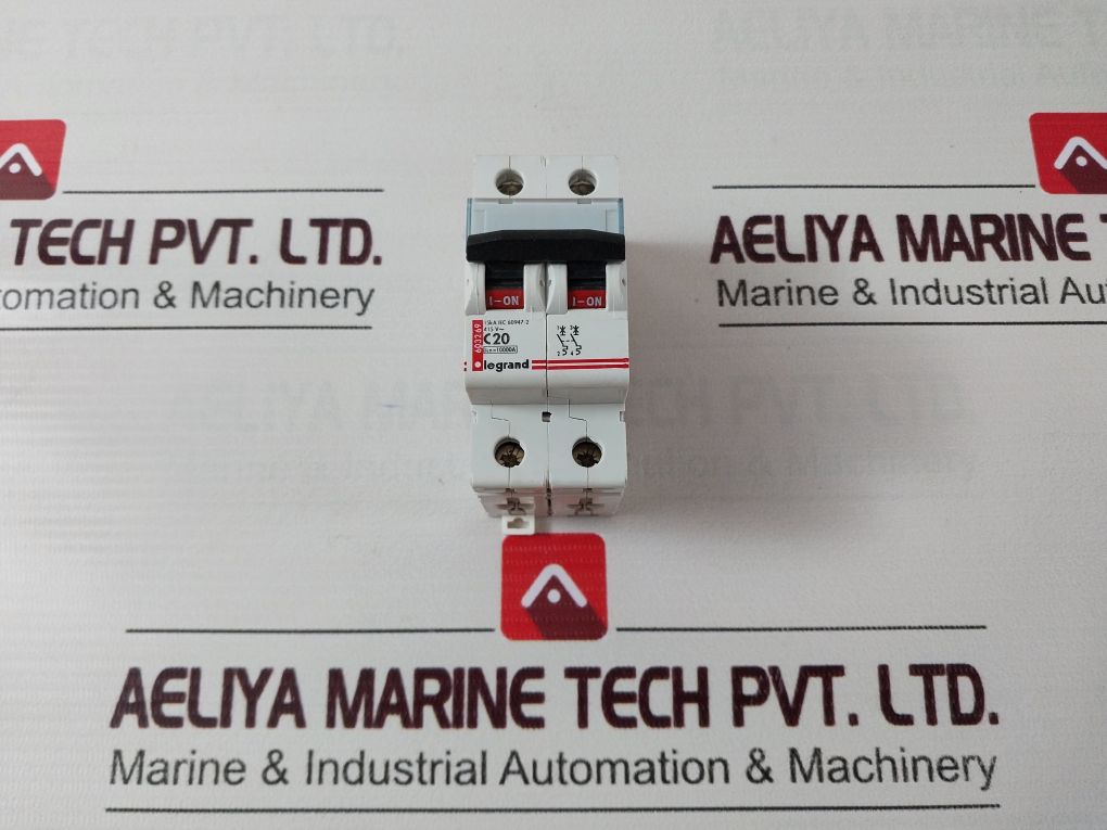 Legrand C20 6032 69 2-pole Miniature Circuit Breaker 415V Ac 10000A