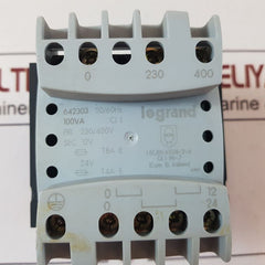 Legrand 642303 100va transformer pri 230/400v