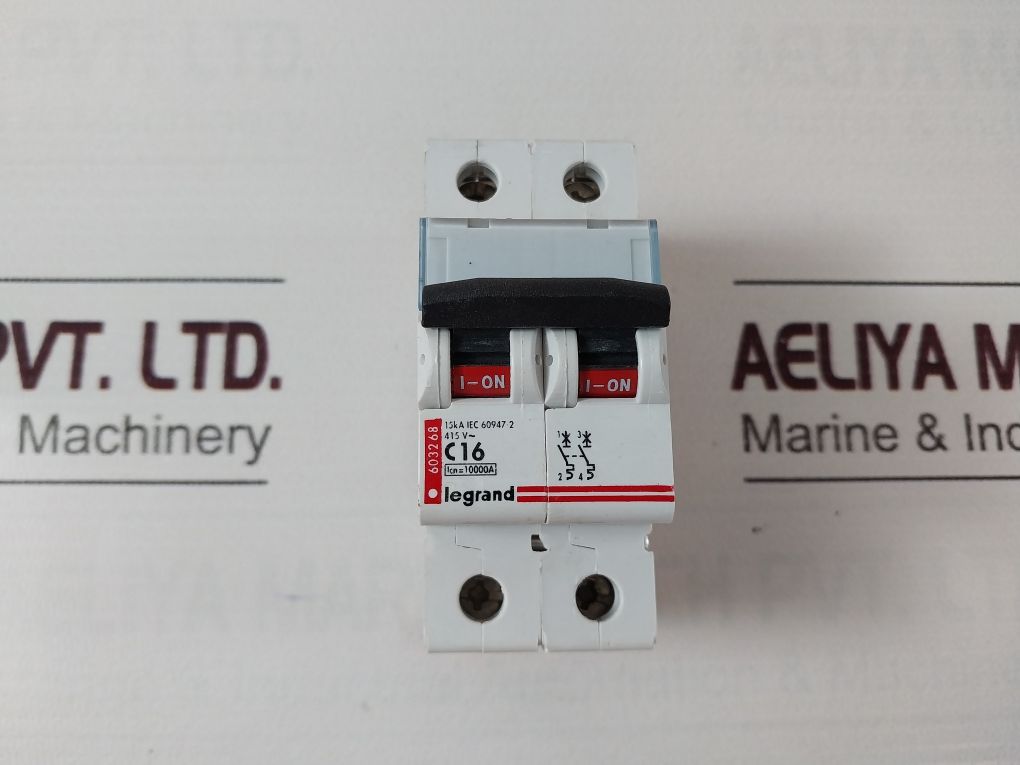 Legrand C16 Miniature Circuit Breaker 415V Ac 50/60Hz