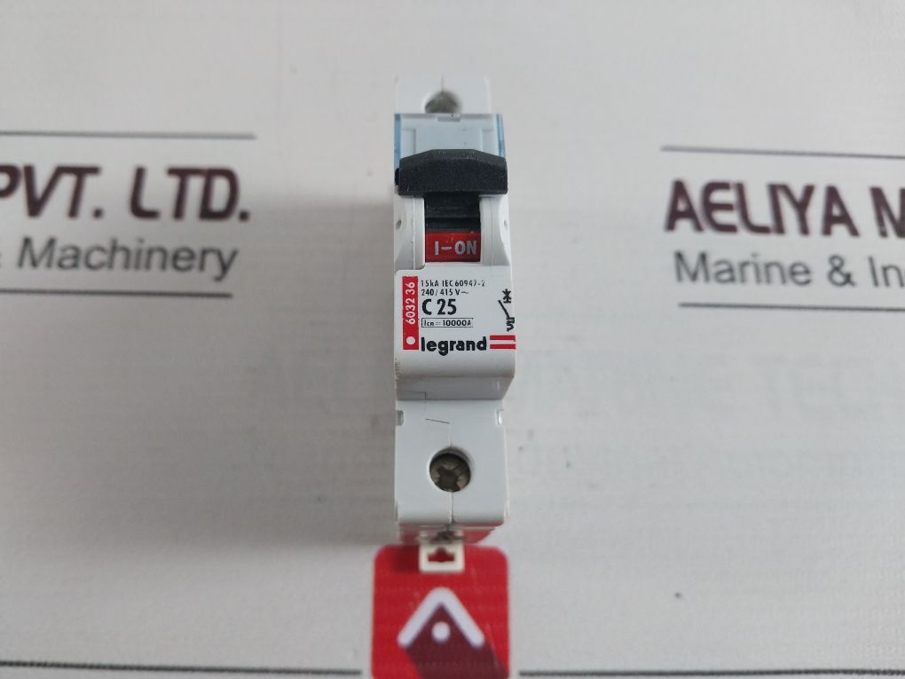 Legrand C25 6032 36 Miniature Circuit Breaker Is/Iec 60898-1 240/415
