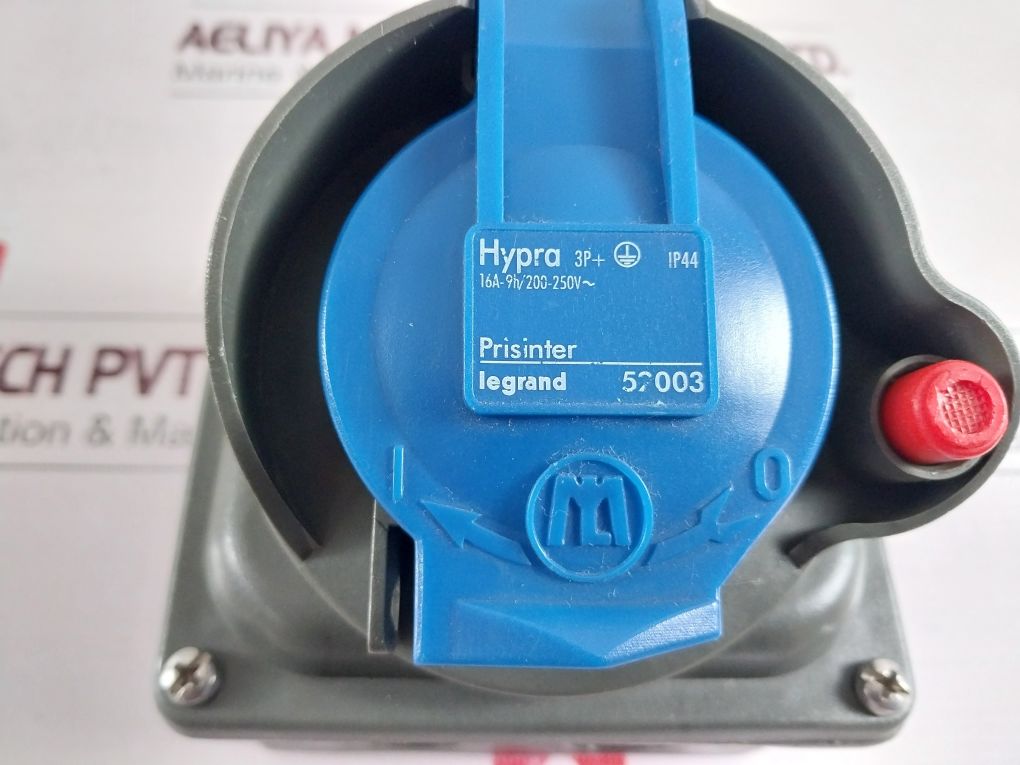 Legrand Hypra 3P+ Prisinter Industrial Socket Receptacle Ip44