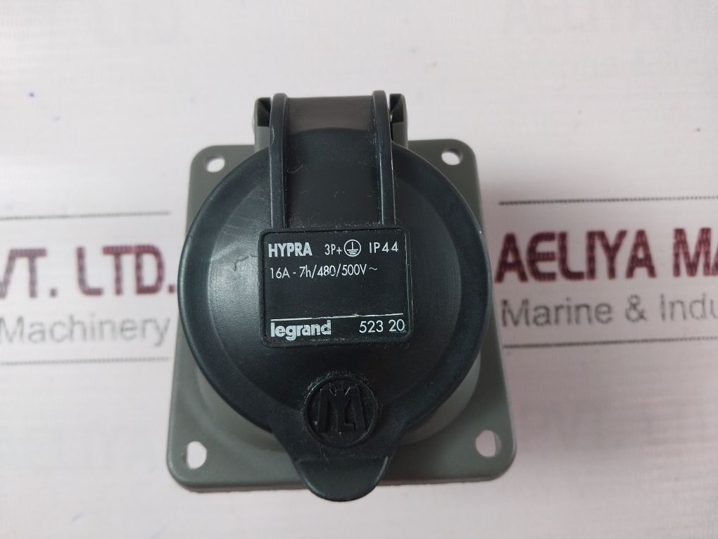 Legrand Hypra 523 20 Panel Mounting Socket Ip44 16A 500V
