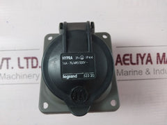 Legrand Hypra 523 20 Panel Mounting Socket Ip44 16A 500V