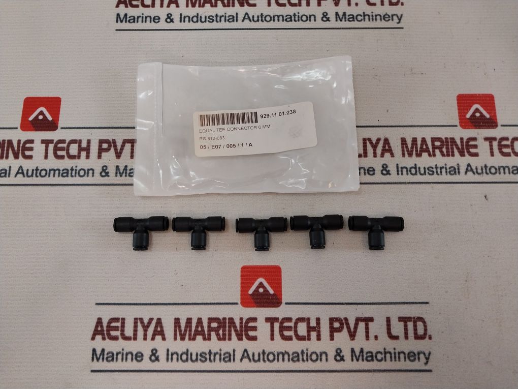 Legris 812-083 Tee Tube-to-tube Adaptor