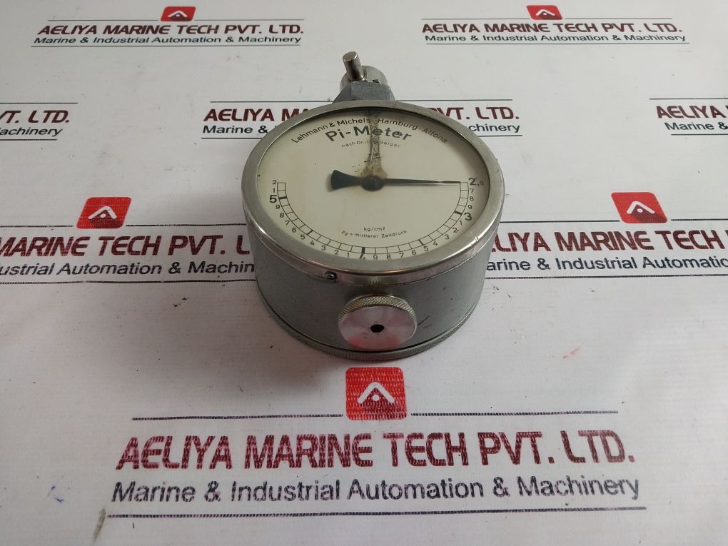 Lehmann & Michels Pi-meter Medium Time Pressure Engine Indicator Set