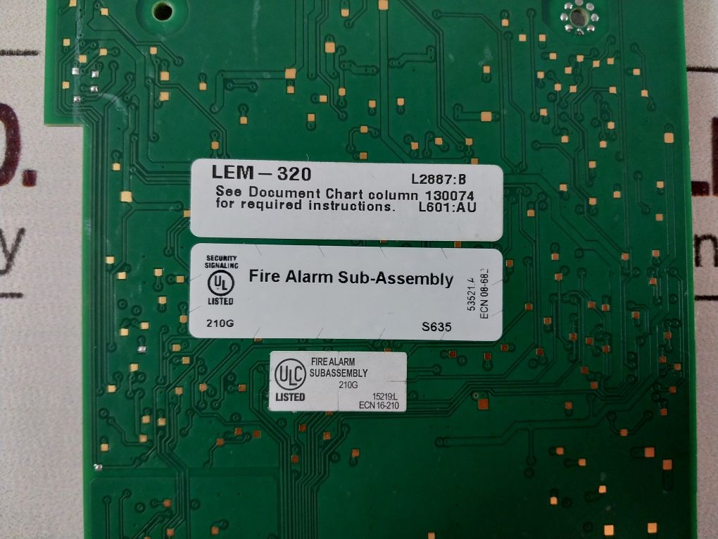 Lem-320 Pcb/Fire Alarm Module Set