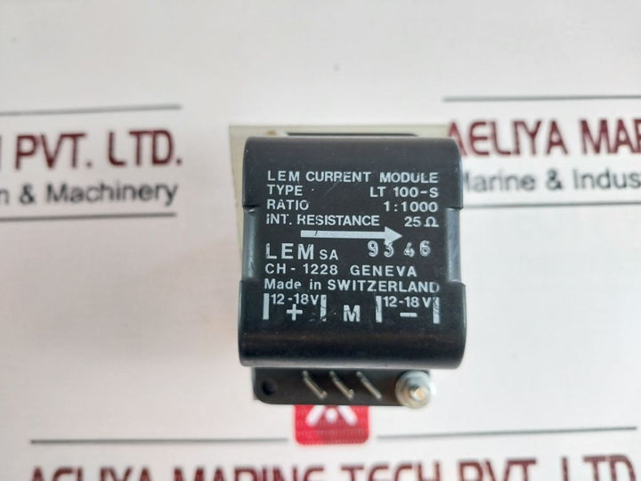 Lem Lt 100-s Current Module 12-18V