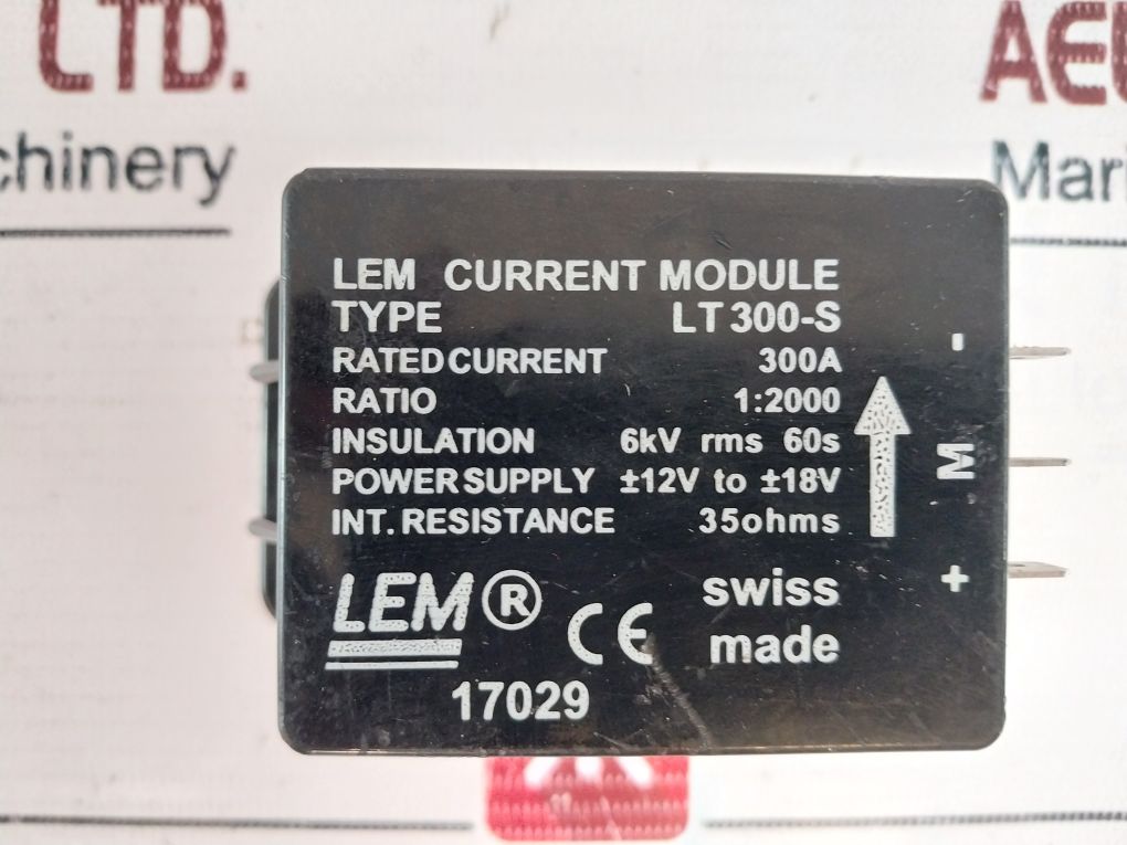 Lem Lt 300-s Current Module