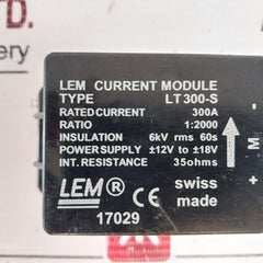 Lem Lt 300-s Current Module