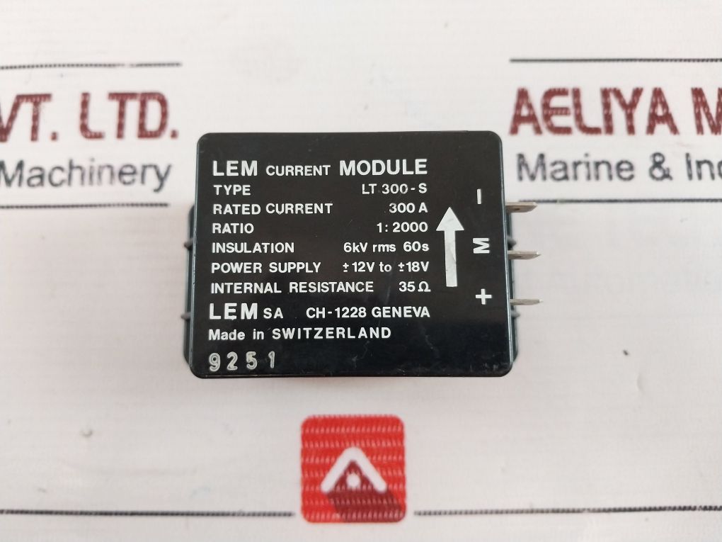 Lem Lt 300-s Current Transducer 300A
