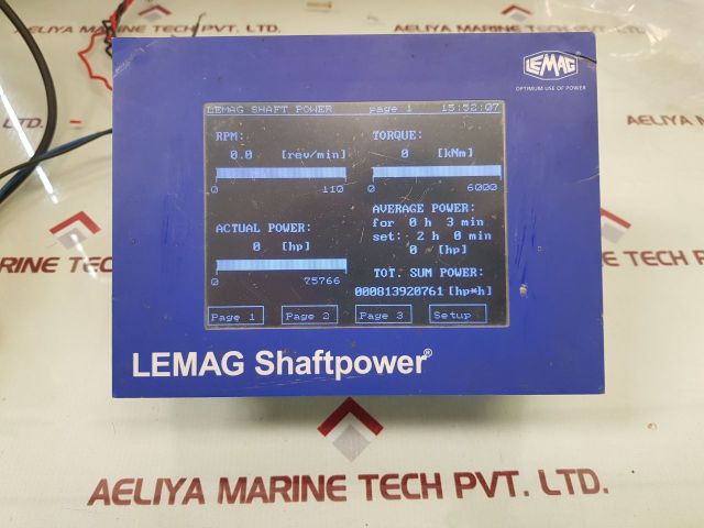 Lemag Fm25C160 Shaftpowerspeat Operator Panel Controller Display