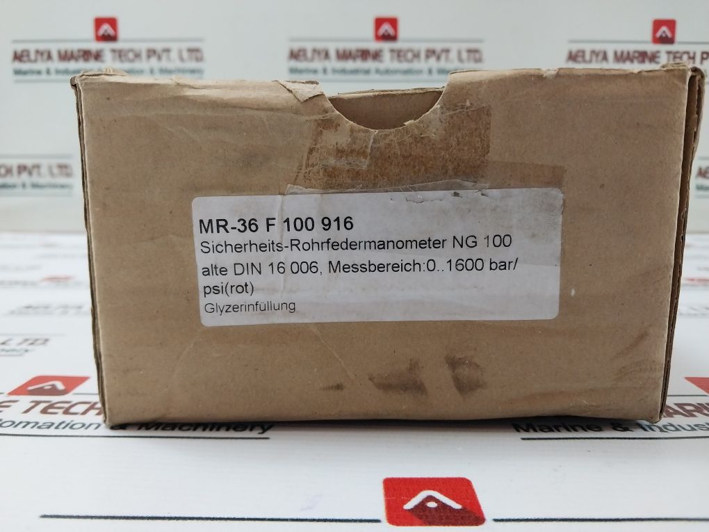 Lemasa 0-1600 Bar Pressure Gauge 0-23000 Psi