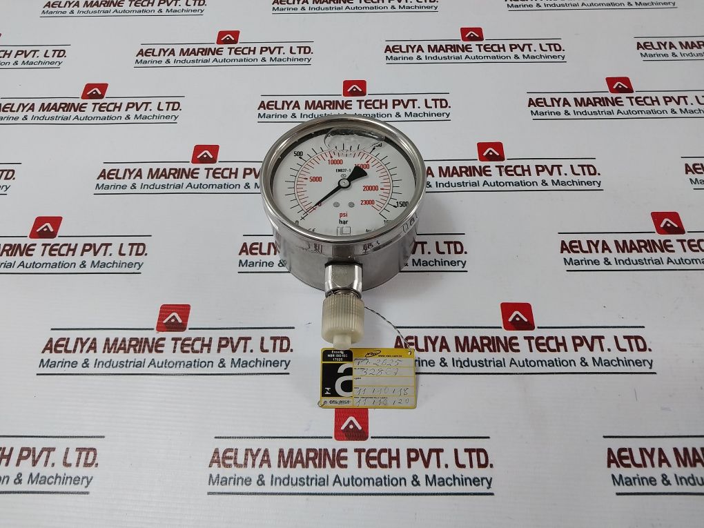 Lemasa 0-1600 Bar Pressure Gauge 0-23000 Psi