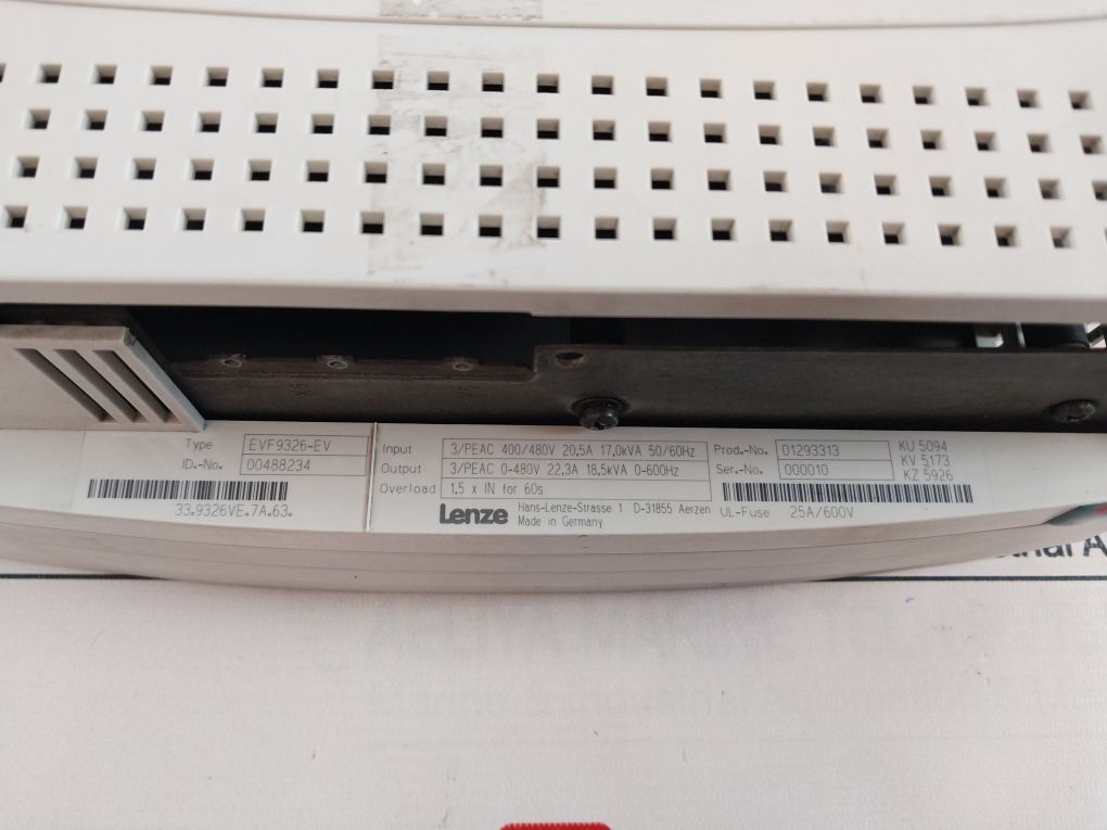 Lenze Evf9326-ev 50/60Hz