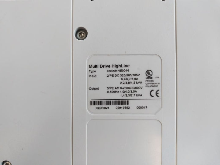 Lenze L-force E94Aclm0044 Multi Drive Highline E94Aclm0044-000P1A