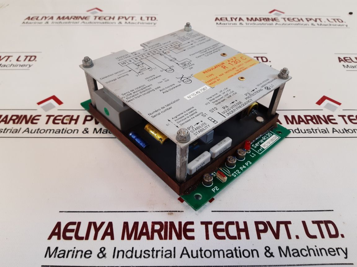 Leroy Somer R 130 C Automatic Voltage Regulator Serie R130