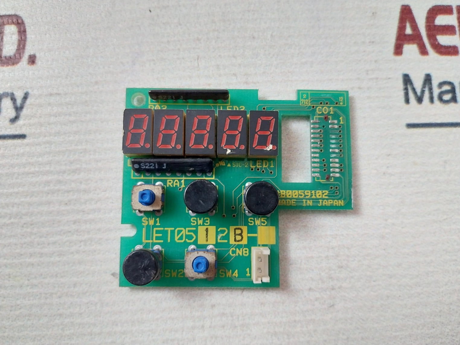 Let0512B Printed Circuit Board B0059102