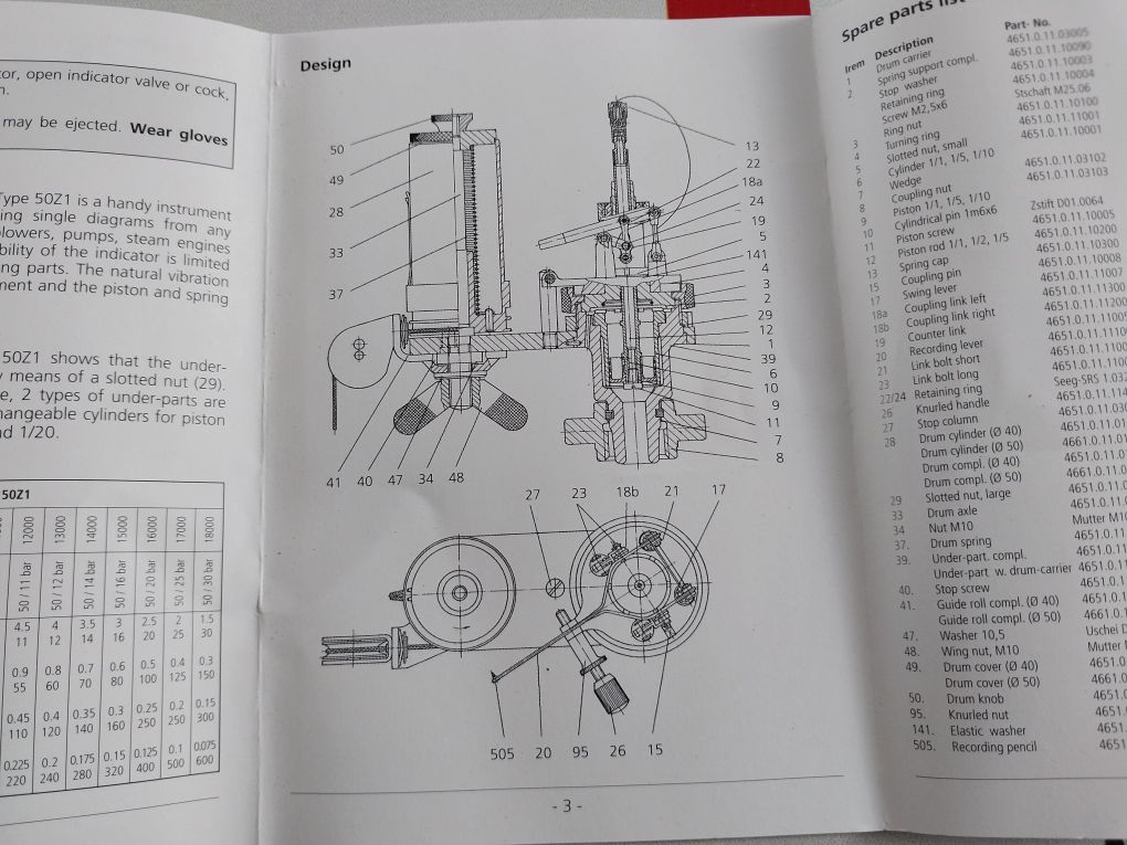 Leutert 50Z1-99809 Engine Indicator