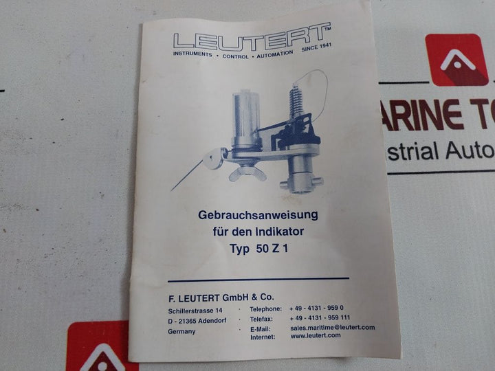 Leutert 50Z1-99809 Engine Indicator