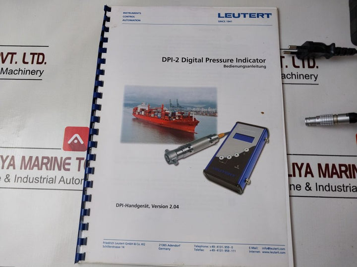 Leutert Dpi 2 Digital Pressure Indicator Kit