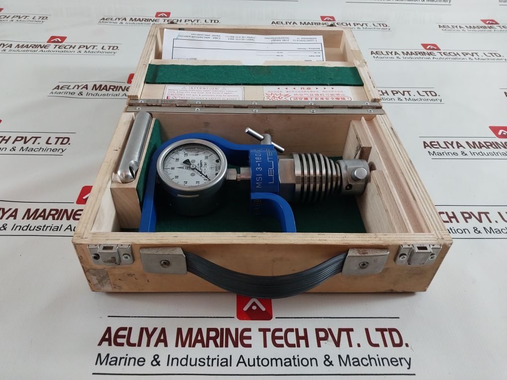 Leutert Msi 3-160/2686 Peak Pressure Indicator
