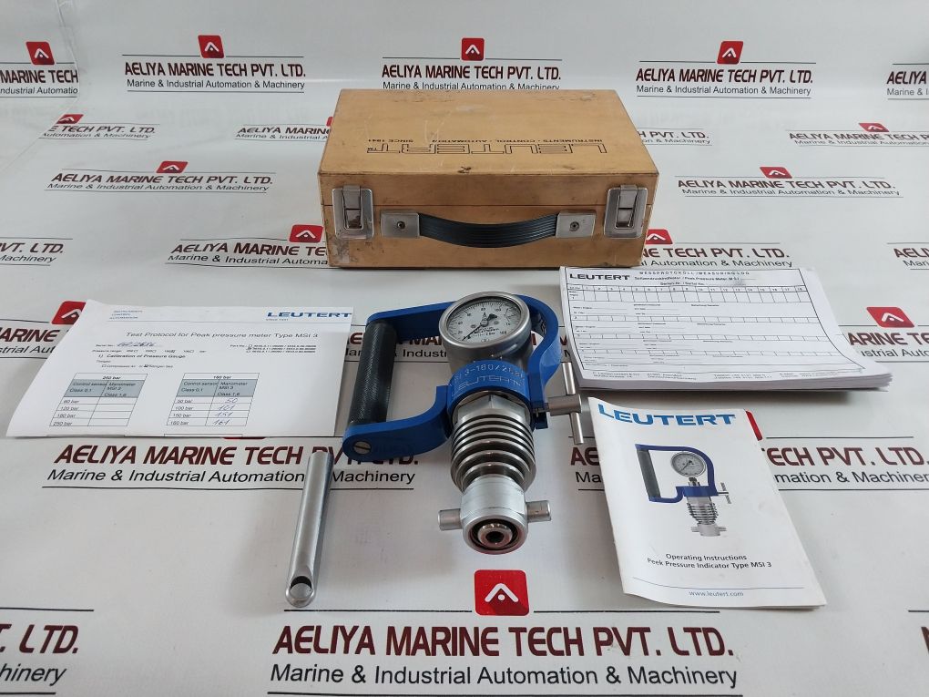 Leutert Msi 3-1602686 Peak Pressure Indicator