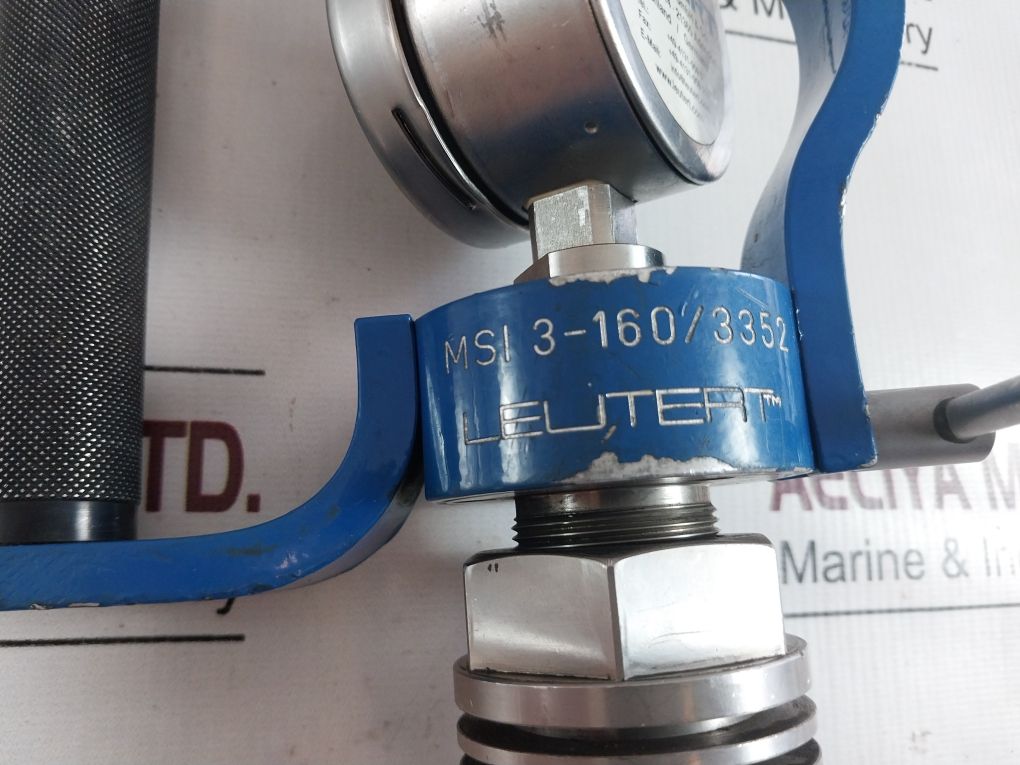 Friedrich Leutert Msi 3-160/3352 Peak Pressure Indicator